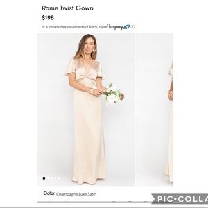 Show Me Your MuMu bridesmaids dress - Rome Twist